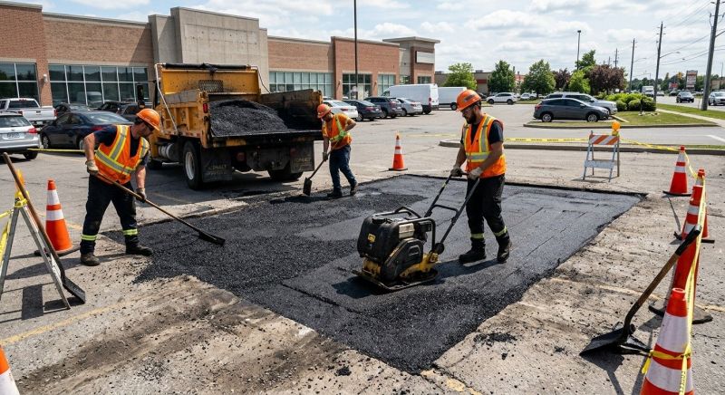 Asphalt Parking Lot Repair in Hilton Head Island, SC