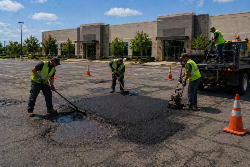 Church Parking Lot Repair in Pasadena, CA