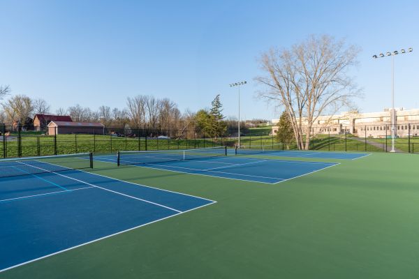 Asphalt Tennis Court Install