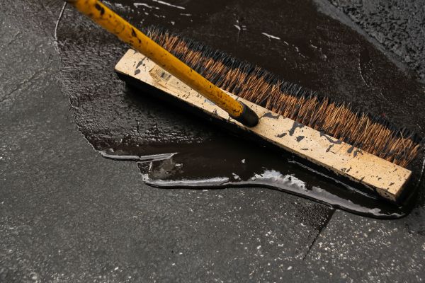 Parking Lot Asphalt Sealing